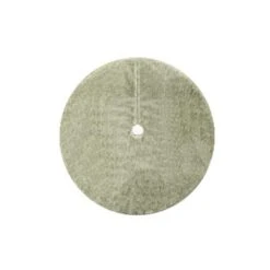 Northlight Silver Fox Faux Fur Christmas Tree Skirt-48in. -Northlight Shop northlight christmas tree skirts 35766672 76 1000