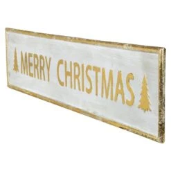 Northlight 10.75 In. H Gold Merry Christmas Wall Sign -Northlight Shop northlight christmas wall decorations 34865393 4f 1000