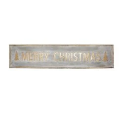 Northlight 10.75 In. H Gold Merry Christmas Wall Sign