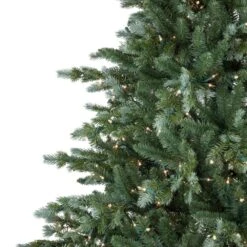 Northlight Real Touch️ Pre-Lit Medium Blue Spruce Artificial Christmas Tree-7 Ft.-Clear Lights -Northlight Shop northlight pre lit christmas trees 35181642 1f 1000