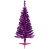 Northlight 4 Ft. Purple Unlit Tinsel Artificial Christmas Tree