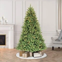 9 Ft. Prelit Fraser Fir Artificial Christmas Tree With 1000 Constant Clear Lights 9 9 Ft. Prelit Fraser Fir Artificial Christmas Tree With 1000 Constant Clear Lights -Northlight Shop puleo international pre lit christmas trees 277 ff 90c10 1f 1000