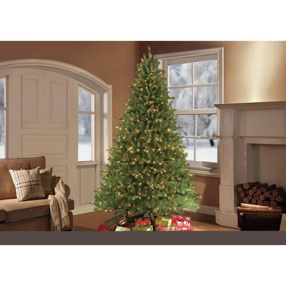 9 Ft. Prelit Fraser Fir Artificial Christmas Tree With 1000 Constant Clear Lights 2 9 Ft. Prelit Fraser Fir Artificial Christmas Tree With 1000 Constant Clear Lights - Image 2