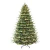 7.5 Ft. Prelit Alaskan Winter Fir Artificial Christmas Tree With Dual-Color LED Lights