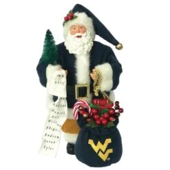 12 In. West Virginia Santa