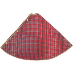 55 In. Holiday Decor Gavin Tree Skirt -Northlight Shop vhc brands christmas tree skirts 32052 4f 1000