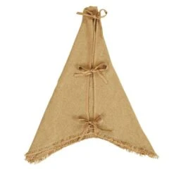48 In. Burlap Natural Tan Farmhouse Christmas Decor Tree Skirt 10 48 In. Burlap Natural Tan Farmhouse Christmas Decor Tree Skirt -Northlight Shop vhc brands christmas tree skirts 6176 4f 1000