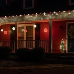 6 In. 70-Light LED Warm White Decorative Starlight Sphere 11 6 In. 70-Light LED Warm White Decorative Starlight Sphere -Northlight Shop wintergreen lighting christmas novelty lights 76468 44 1000