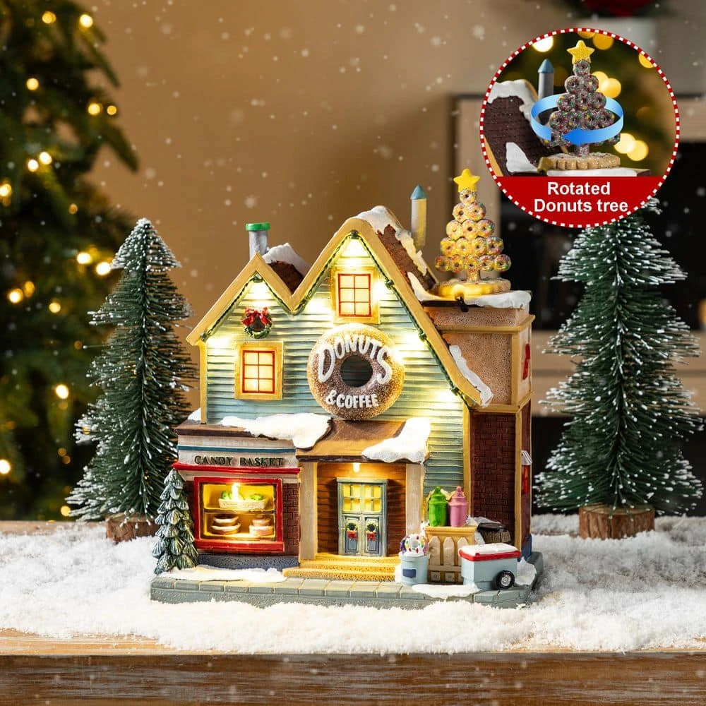 Northlight Shop -Northlight Shop glitzhome christmas villages 2040200002 31 1000